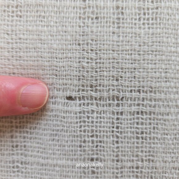 Woven Wool Scarf Ivory Woolmark - Picture 6 of 12